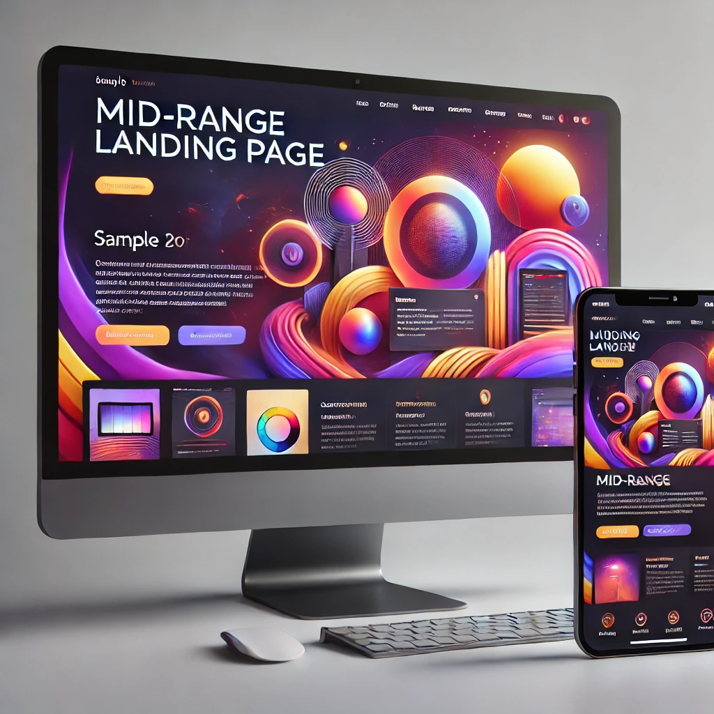 Range Website Simple Website or Mid-Range Landing Page Development