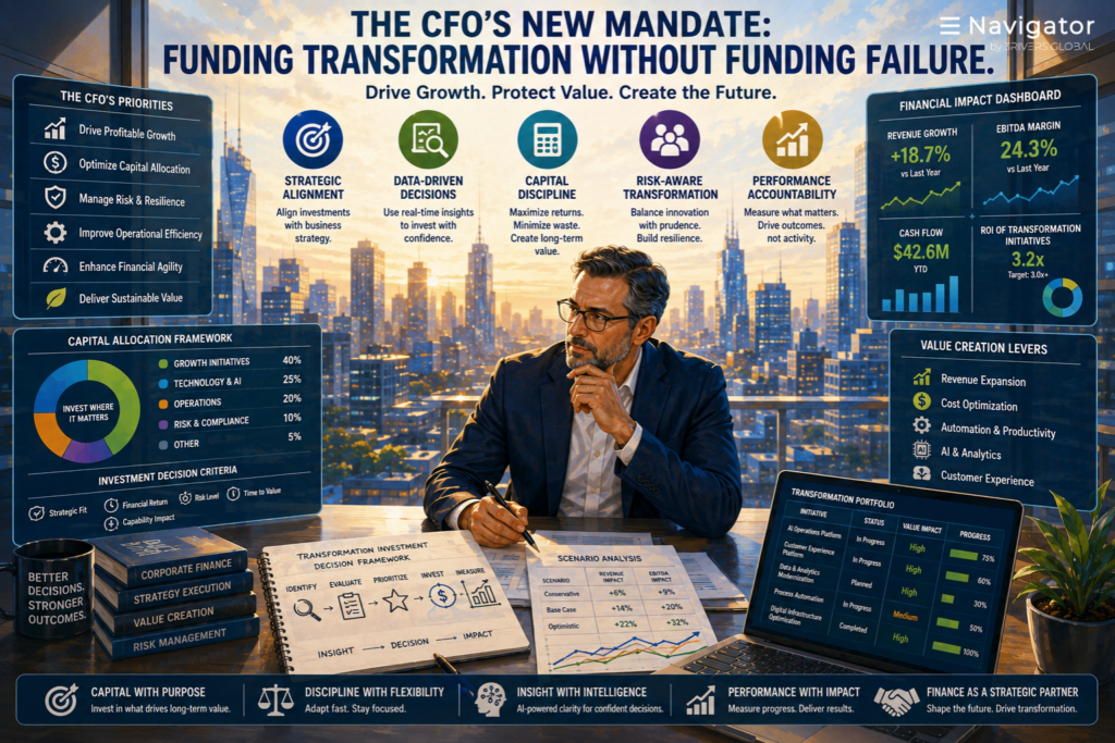 CFOs Must Rethink Transformation Investments in the Age of AI