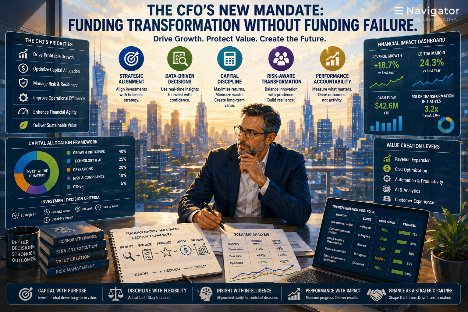 CFOs Must Rethink Transformation Investments in the Age of AI