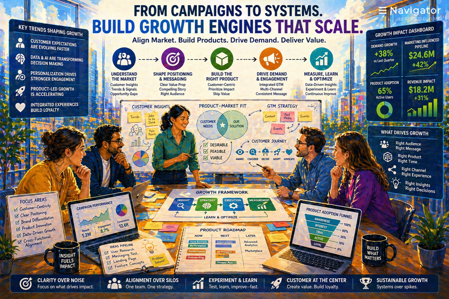 From Campaigns to Systems: How Marketing and Product Leaders Build Engines That Scale